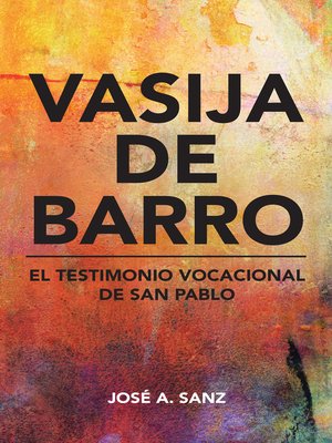 cover image of Vasija De Barro